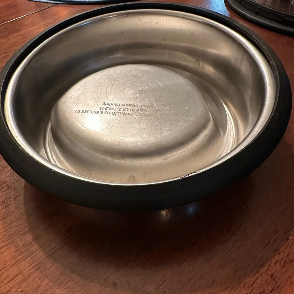 Stainless Steel Angled‎ Pet Bowl with Non-Slip Base